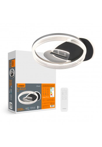 LED світильник функціональний VIDEX DECORA 52W VL-CLD-993-BSL VL-CLD-993-BSL - 486330