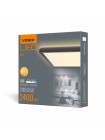 LED світильник з декоративною підсвіткою квадратний VIDEX DL3S 24W 4000K Чорний VL-DL3S-244B - 485227