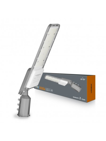 LED ліхтар вуличний VIDEX IP65 SLE17 150W 16500Lm 5000K 220V VL-SLE17-1505 - 487412