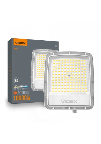 LED прожектор VIDEX F5 100W 3000-5000-6500K 230V White (VL-F5-100CW) VL-F5-100CW - 400561