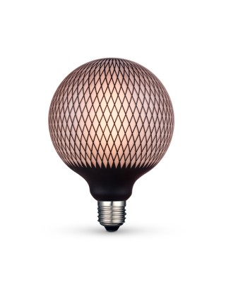 LED лампа VIDEX Filament VL-DG125BP 6W E27 1800K Black Magician net VL-DG125BP - 484527