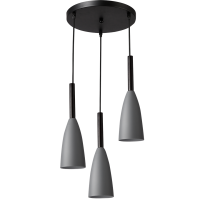 Світильник HOPFEN LOFT BELL 3 GR (E27, max 3 x 40W)