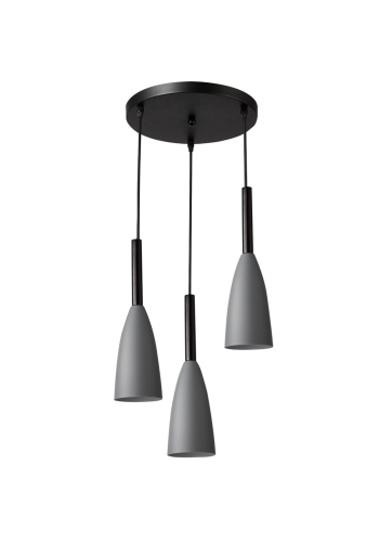Світильник HOPFEN LOFT BELL 3 GR (E27, max 3 x 40W)