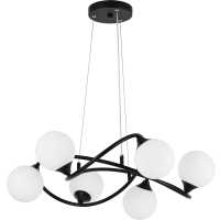 Світильник HOPFEN LOFT Bälle PD 6 BK (G9, max 6 x 40W)