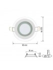 Світлодіодний світильник CLARA-6 6W 6400k HOROZ ELECTRIC 016-016-0006-010