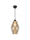 Світильник підвісний ELEMENT-1 янтарний HOROZ ELECTRIC 021-015-0001-020