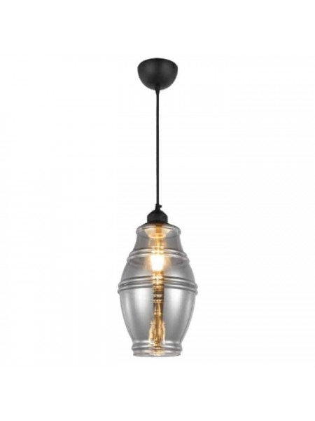 Світильник підвісний ELEMENT-1 титановий HOROZ ELECTRIC 
021-015-0001-010