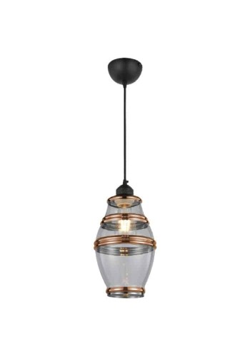 Світильник підвісний ELEMENT-2 мідний HOROZ ELECTRIC 021-015-0002-030