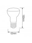 Cвітлодіодна лампа REFLED-10 10W E27 4200К R63 HOROZ ELECTRIC 001-041-0010-061