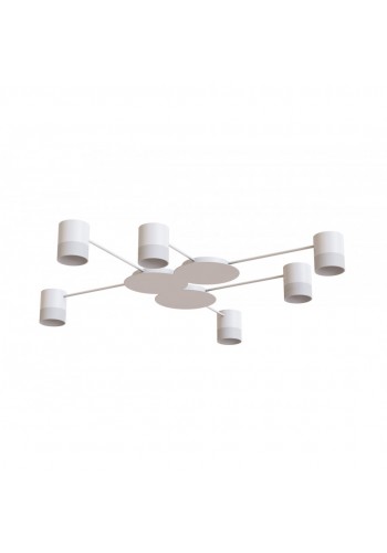 Світильник STARK CL-6/3-ACRIL 6xGX53 WH, 920х100мм, білий, HOPFEN