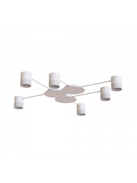 Світильник STARK CL-6/3-ACRIL 6xGX53 WH, 920х100мм, білий, HOPFEN