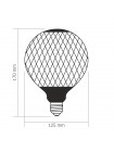LED лампа VIDEX Filament VL-DG125BP 6W E27 1800K Black Magician net VL-DG125BP - 484527