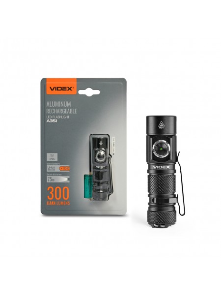Портативний світлодіодний ліхтарик VIDEX VLF-A351 300Lm 5000K VLF-A351 - 485005