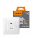 Розетка USB-A + USB-C PD20W біла VIDEX BINERA VF-BNCHRUC20-W - 486415