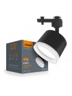 Світильник VIDEX під лампу GX53 трековий Чорний VL-SPF17C-BP VL-SPF17C-BP - 486903