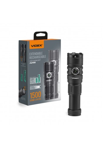 Портативний світлодіодний ліхтарик VIDEX VLF-A298 1500Lm 5000K VLF-A298 - 486781