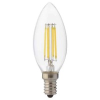 Світлодіодна лампа FILAMENT CANDLE-6 6W 2700K HOROZ ELECTRIC 
001-013-0006-010