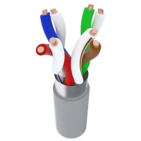Кабель мережевий F/UTP-cat5E 4х2х0,51 ЗЗКМ внутрішній