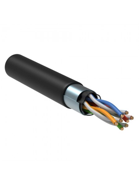 Кабель мережевий F/UTP-cat6 4х2х0,54 ЗЗКМ зовнішній