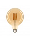 Лампа LED FILAMENT G125 12W E27 2200K (бронза) VIOLUX ( 835012 )