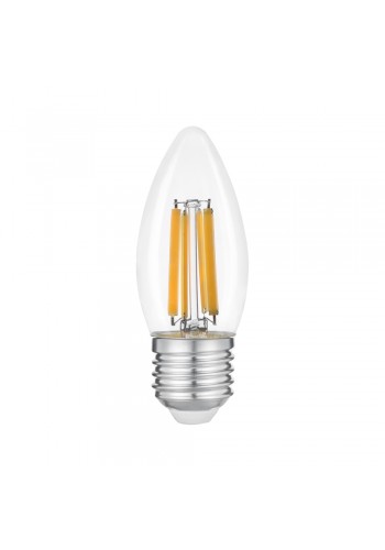 Лампа LED FILAMENT С37 6W E27 4000K VIOLUX ( 833064 )