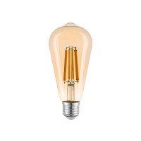Лампа LED FILAMENT ST64 10W E27 2200K (бронза) VIOLUX ( 836012 )
