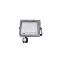 Прожектор LED Violux CARBON-S 10W 5000K 1000lm IP65 з датчиком ( 400202 )