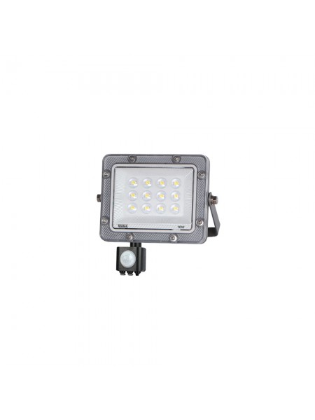 Прожектор LED Violux CARBON-S 10W 5000K 1000lm IP65 з датчиком ( 400202 )