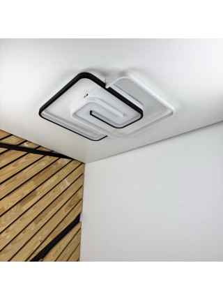 Світильник LED smart DOMINO+пульт квадрат 90W 3000-5000K IP20 ( 220565 )
