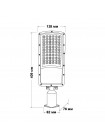 Світильник вуличний VIOLUX CONCORD 30W 3900Lm 5000K ( 430322 )