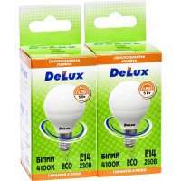 Лампа світлодіодна DELUX BL50P 5 Вт 4100K 220В E14 (промо) 2 шт.