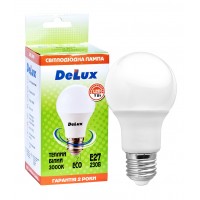 Лампа світлодіодна DELUX BL60 7Вт 3000K Е27 теплий білий