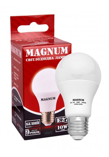Лампа світлодіодна MAGNUM BL 60 10 Вт 4100K 220В E27