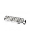 Світильник світлодіодний аварійний REL-501LED (3.7V1,2Ah) 30 LED 2Вт 202x68x40 акумуляторний