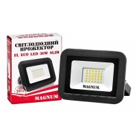 Прожектор світлодіодний MAGNUM FL ECO LED 30Вт slim 4000К IP65