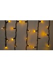 Гірлянда зовнішня DELUX ICICLE 75 LED 2x0,7m flash жовтий/чорний IP44 EN