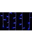 Гірлянда зовнішня DELUX ICICLE 75 LED 2x0.7m синій/білий IP44 EN