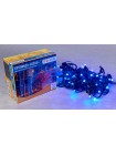 Гірлянда зовнішня DELUX ICICLE 75 LED 2x0,7m синій/чорний IP44 EN