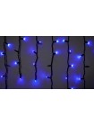 Гірлянда зовнішня DELUX ICICLE 75 LED 2x0,7m синій/чорний IP44 EN