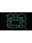 Гірлянда зовнішня DELUX STRING 100 LED 10m (2x5m) зелений/білий IP44 EN