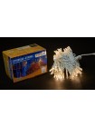 Гірлянда зовнішня DELUX STRING 100 LED 10m (2x5m) теплий білий/білий IP44 EN