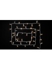 Гірлянда зовнішня DELUX STRING 100 LED 10m (2x5m) теплий білий/білий IP44 EN