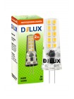 Лампа світлодіодна DELUX G4E 2 Вт 4000K 12В G4