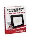 Прожектор світлодіодний MAGNUM FL ECO LED 100Вт slim 6500К IP65
