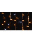 Гірлянда зовнішня DELUX ICICLE 108 LED бахрома 2x1m 27 білий flash жовтий/білий IP44 EN