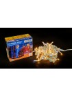 Гірлянда зовнішня DELUX ICICLE 75 LED бахрома 2x0,7m 18 білий flash теплий білий/білий IP44 EN