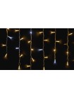 Гірлянда зовнішня DELUX ICICLE 75 LED бахрома 2x0,7m 18 білий flash теплий білий/білий IP44 EN