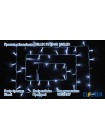 Гірлянда зовнішня DELUX STRING 100 LED 10m (2x5m) flash білий/прозорий IP44 EN