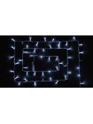 Гірлянда зовнішня DELUX STRING 100 LED 10m (2x5m) flash білий/прозорий IP44 EN