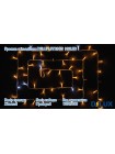 Гірлянда зовнішня DELUX STRING 100 LED 10m (2x5m) flash жовтий/прозорий IP44 EN